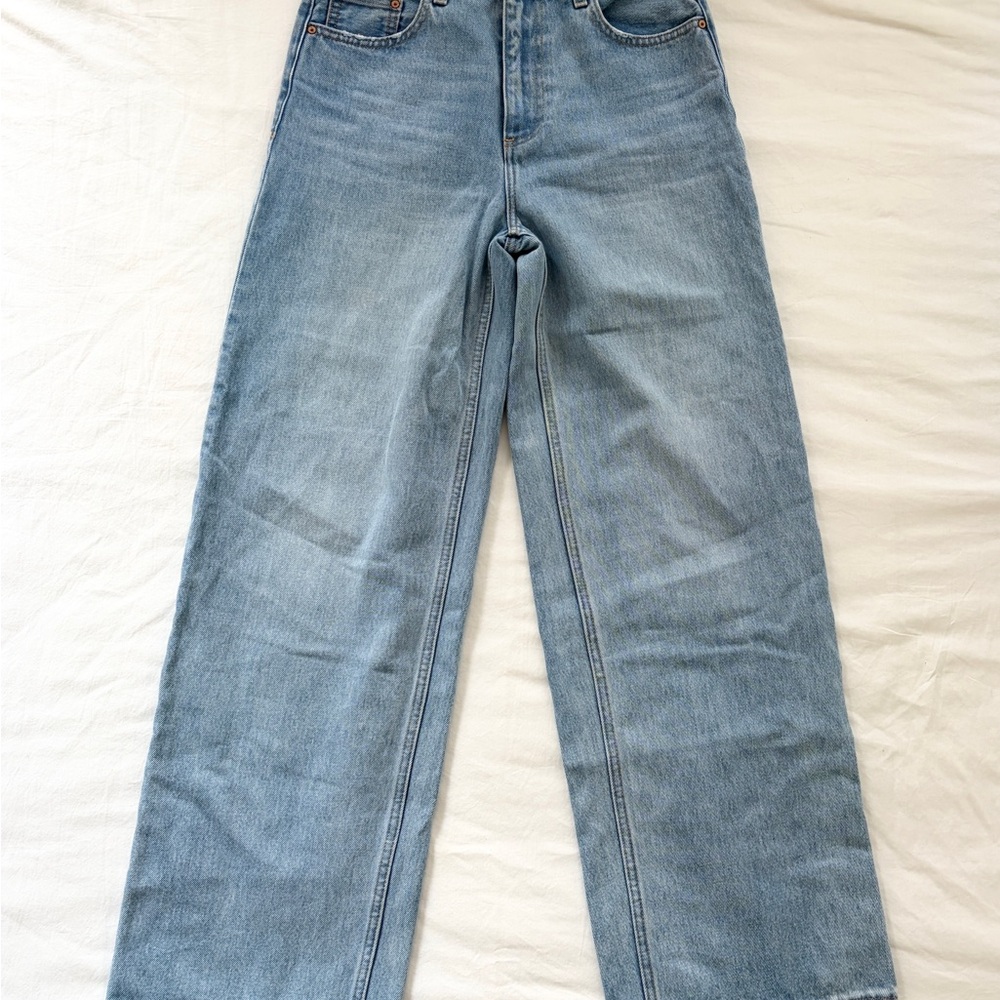 Aritzia Denim Forum The '90s Lo-Rise Baggy Wide Jean Women's 25W